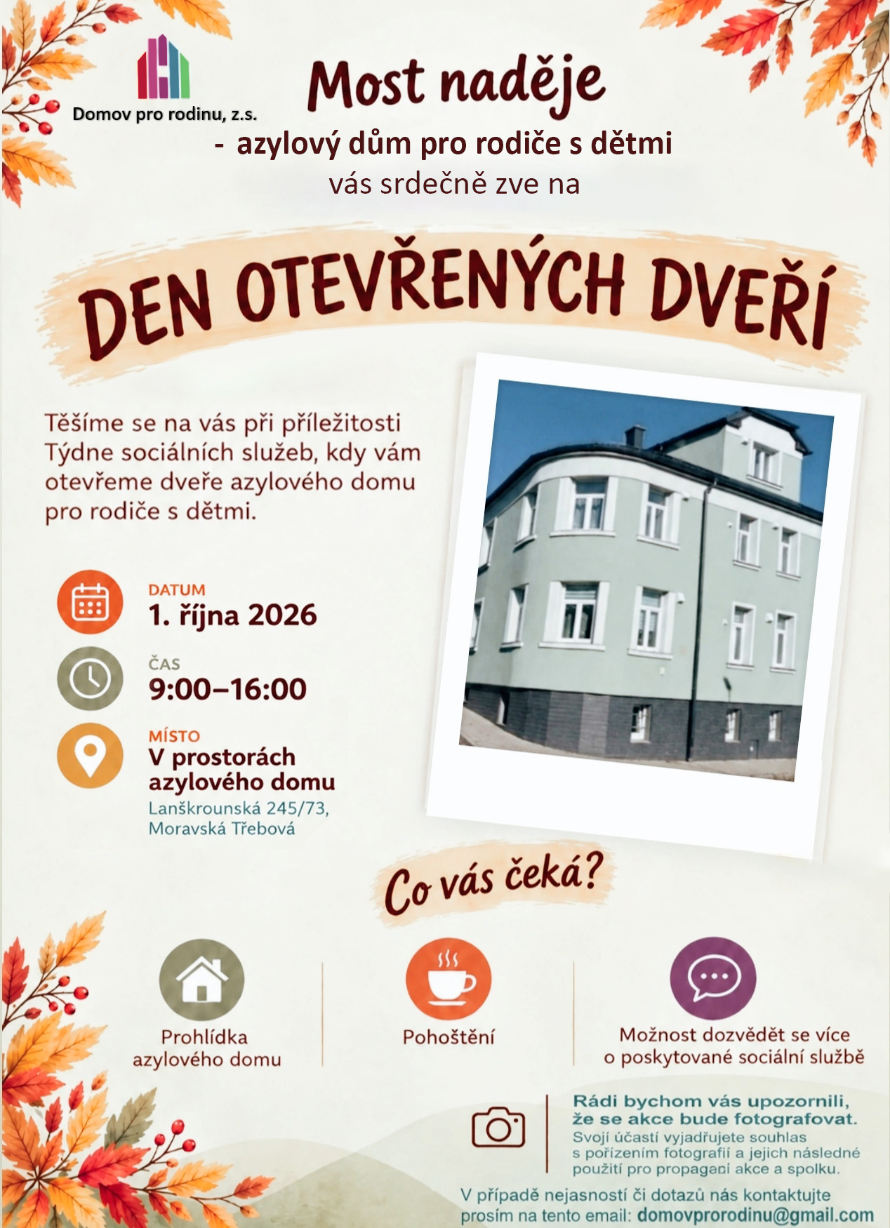 Den otevřených dveří 2026